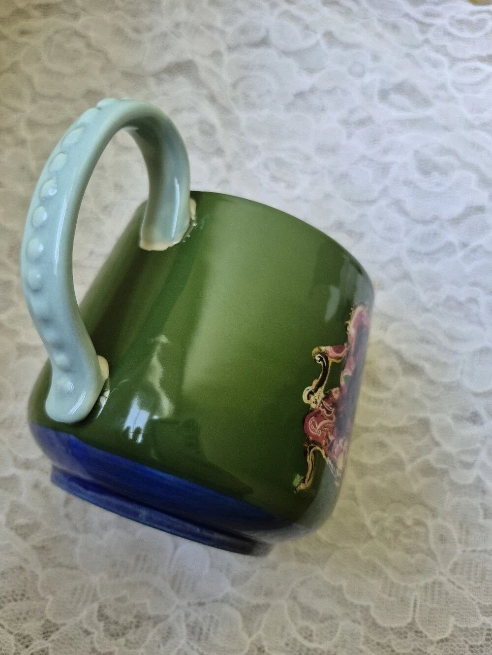 Anthropologie Raphael Balme Dachshund Dog Coffee Cup